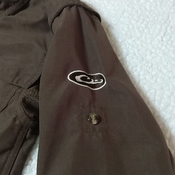 Boys Drake Brown Button-Up Shirt - Picture 8 of 16